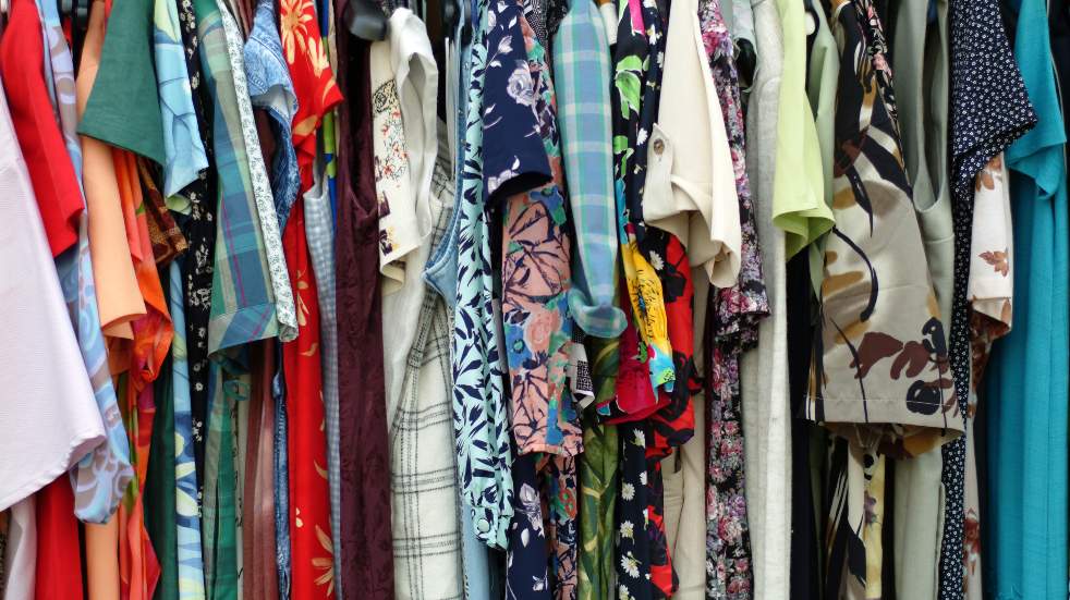 rail of close at vintage market